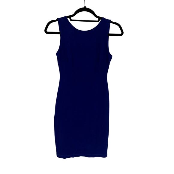 Lulu's Like a Lady royal blue backless bodycon dress size XS - Picture 1 of 9